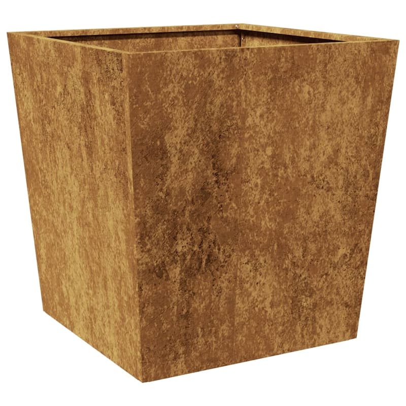 vidaXL Garden Planters Outdoor Flower Pot Patio Raised Bed Planter Box Steel