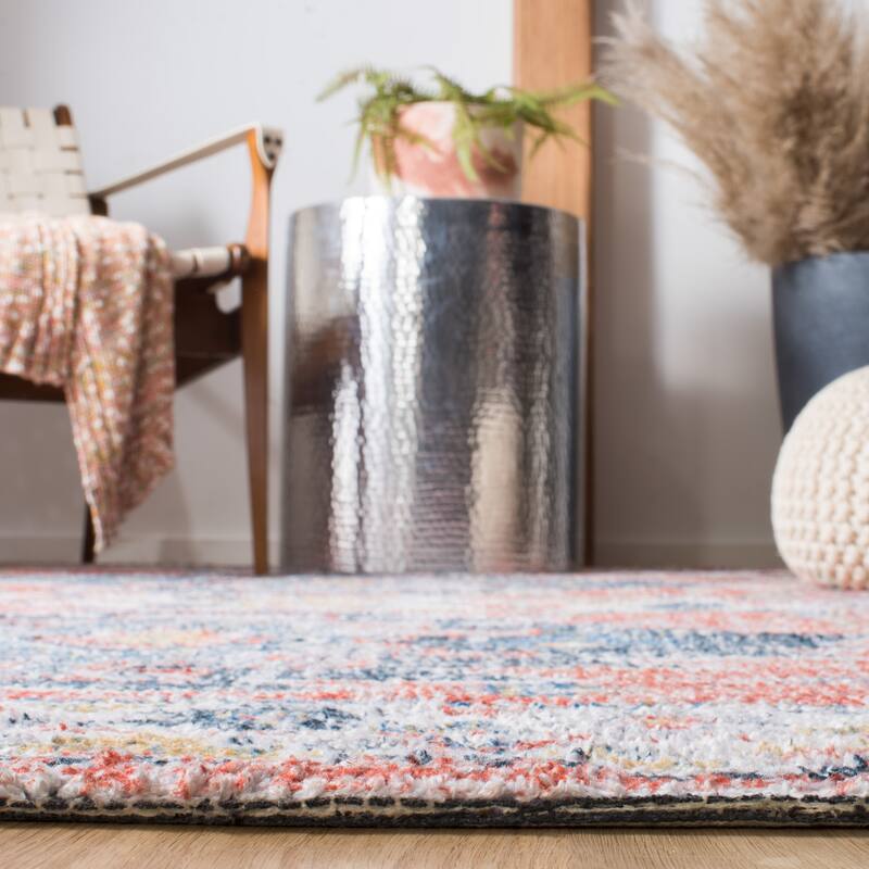 SAFAVIEH Handmade Classic Vintage Mariele Transitional Polyester Rug