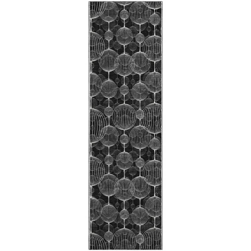 Premium Washable Super Soft Modern Chic Stripe Mayfield Rug