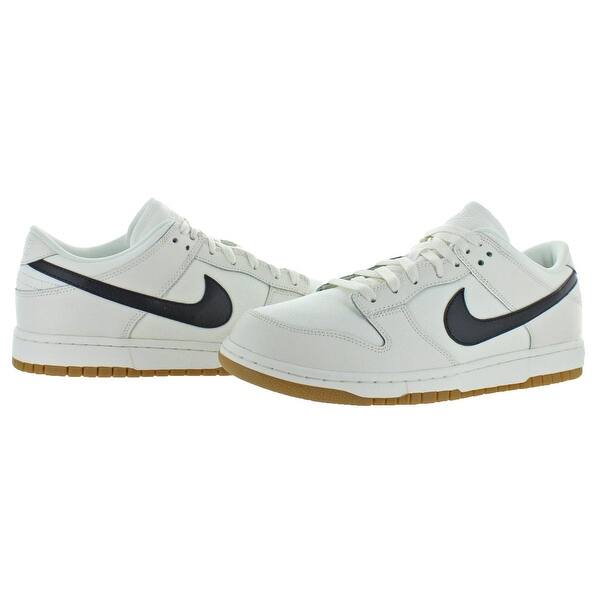 Shop Nike Mens Dunk Low Canvas Casual Shoes Athleisure Lifestyle