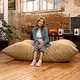 preview thumbnail 66 of 95, Jaxx 5.5' Huge Bean Bag Floor Pillow and Lounger for Adults - Microsuede