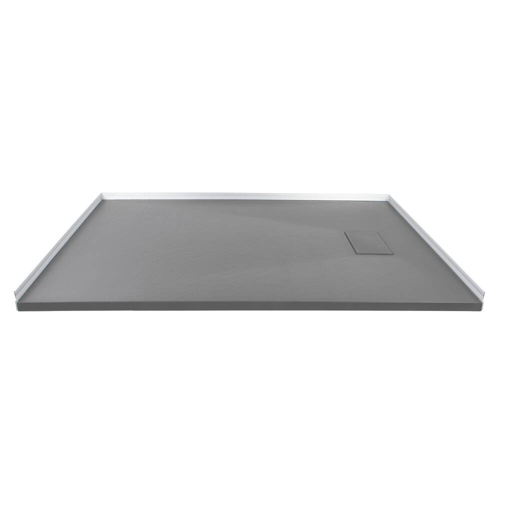 Transolid FZSR6032 59-1/8" x 31-1/2" Rectangular Shower Base with