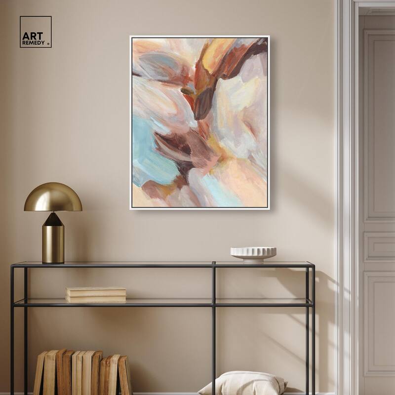Layers of Colors II Canvas by Art Remedy