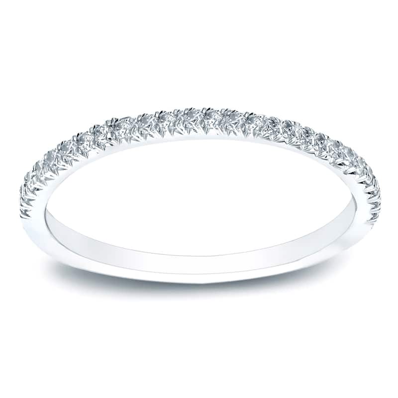 Auriya 14k Gold Diamond Wedding Band 1/2ct TDW