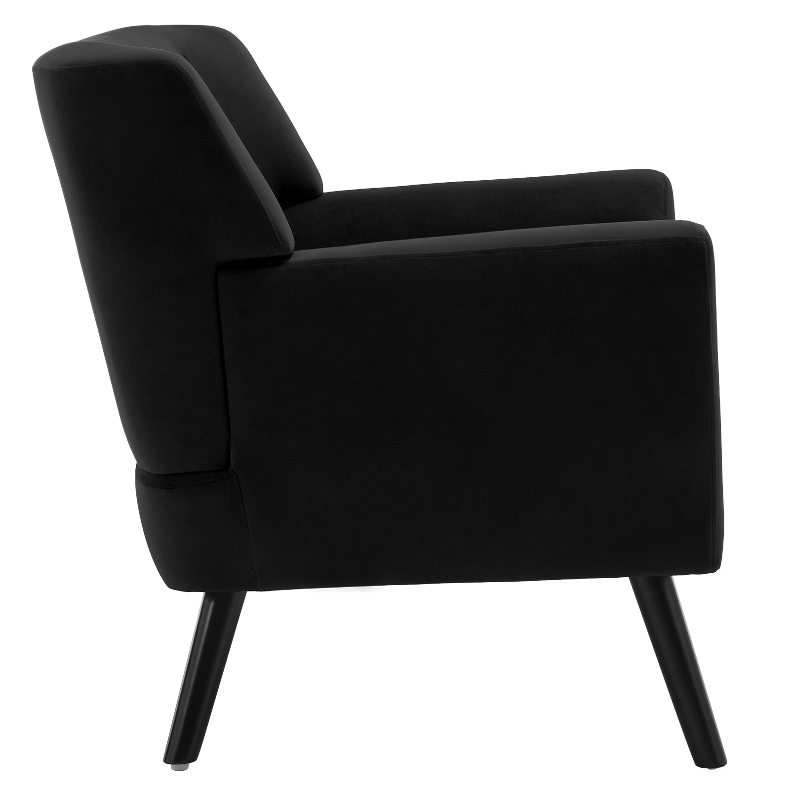 Velvet Upholstered Armchair Tufted Accent Chair, Set of 2 - 30.71"H x 28.35" W x 27.56"D