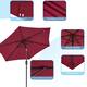 Bonosuki 7.5-foot Waterproof Sunshade Canopy Patio Umbrella