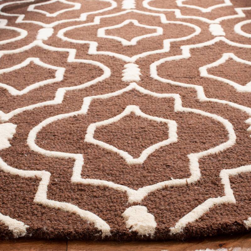 SAFAVIEH Handmade Cambridge Smaragda Modern Wool Rug