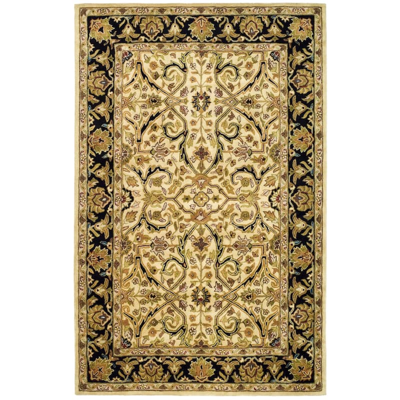 SAFAVIEH Handmade Heritage Abc Traditional Oriental Wool Rug