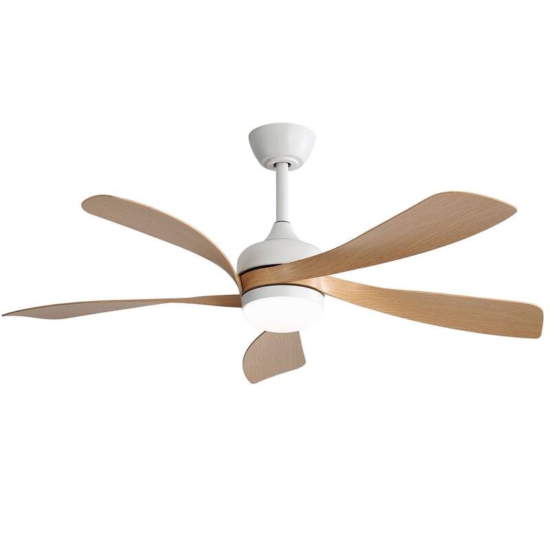 52"/66" Inch Ceiling Fan with Light,APP and Remote Control, Low Profile,Smart Optional