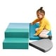 preview thumbnail 27 of 34, Soft Climb and Crawl Foam Playset, Safe Soft Foam Nugget Block