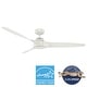 preview thumbnail 2 of 14, Hunter 60" Mosley ENERGY STAR Ceiling Fan w/ Wall Control - Damp Rated!