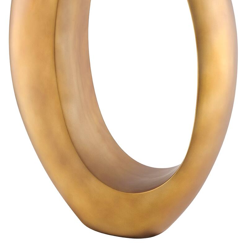 Trombone Modern Handmade Resin Vase