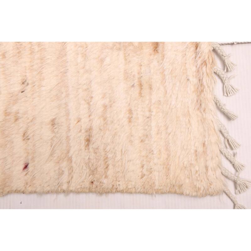 ECARPETGALLERY Hand-knotted Pak Finest Marrakesh Beige Wool Rug - 9'1 x 11'10