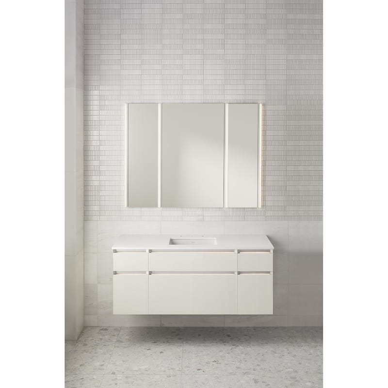 Robern PL Portray 19-1/4" x 39-3/8" Frameless Single Door Medicine