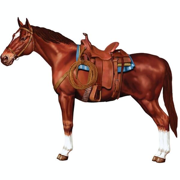 Shop Pack Of 12 Western Cowboy Theme Jointed Brown Horse Party