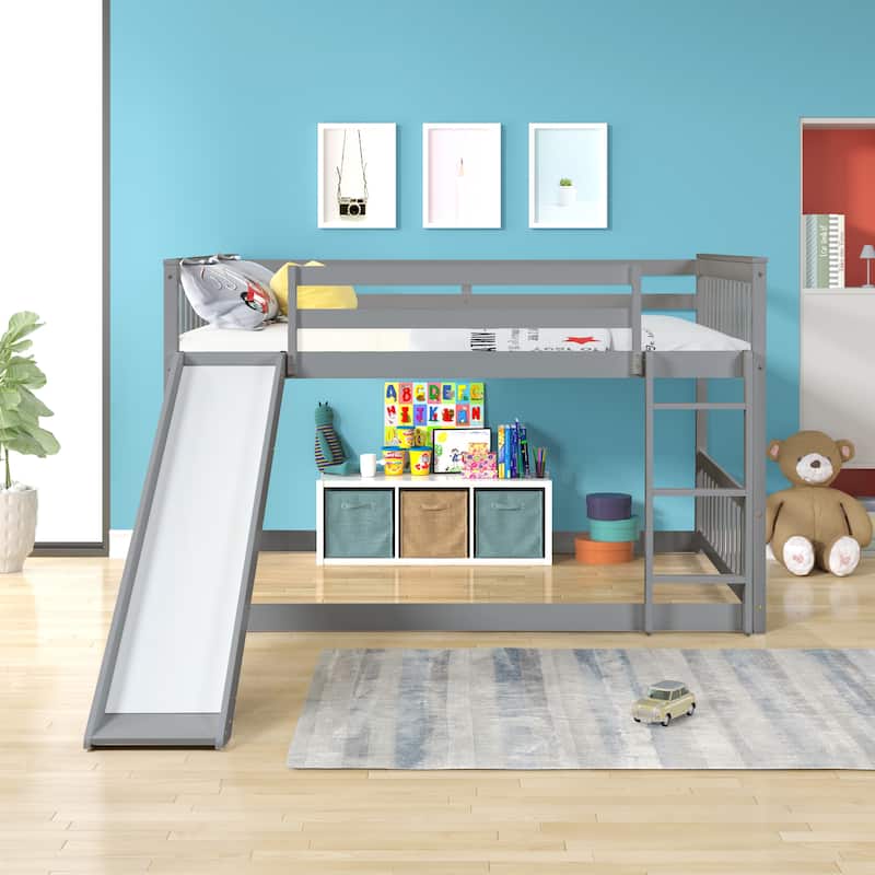Full over Full bunkbed with Slied