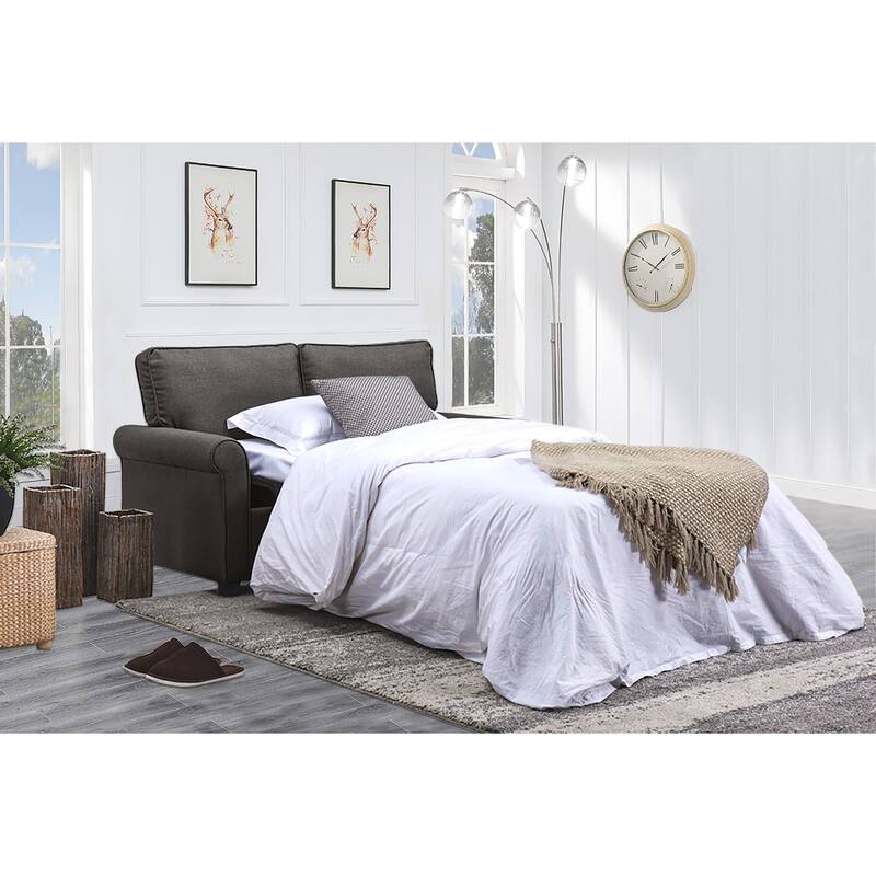 Addison Loveseat Sleeper with Memory Foam Mattress