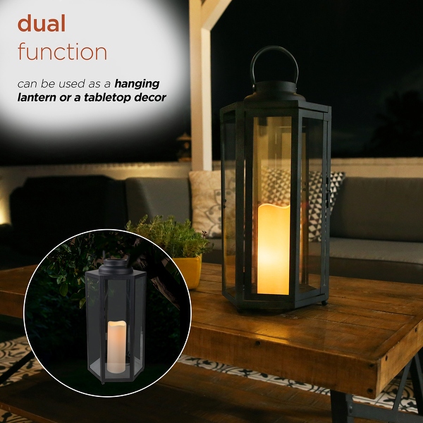 Battery powered outdoor lantern cheap