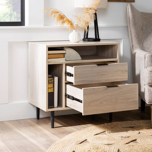 Middlebrook 25-inch Modern 2-drawer Storage Nightstand