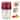 Manual Juicer, 2 in 1 Citrus Press Squeezer with Built-in 15OZ Cup and Grater (Red) - M