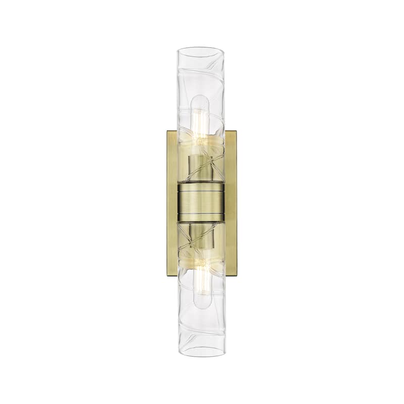 Innovations Lighting Ballston Urban - 2 Light 8" Wall-Mounted Bath Vanity Light