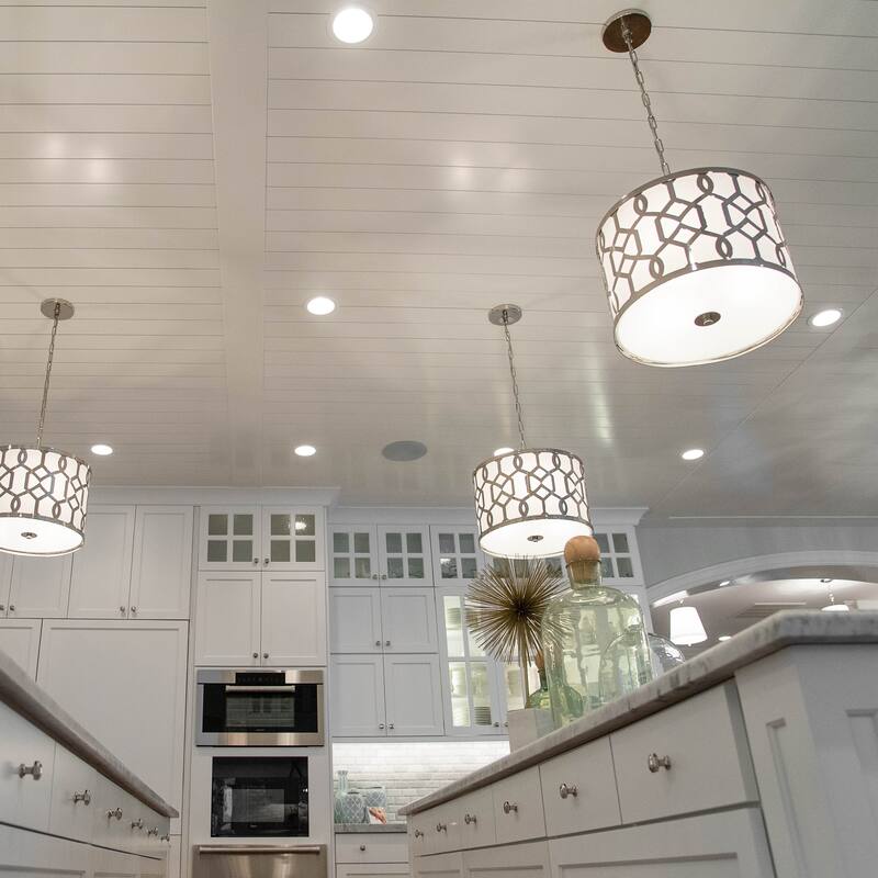 Libby Langdon for Crystorama Jennings 3 Light Polished Nickel Chandelier - 18.25'' W x 15'' H
