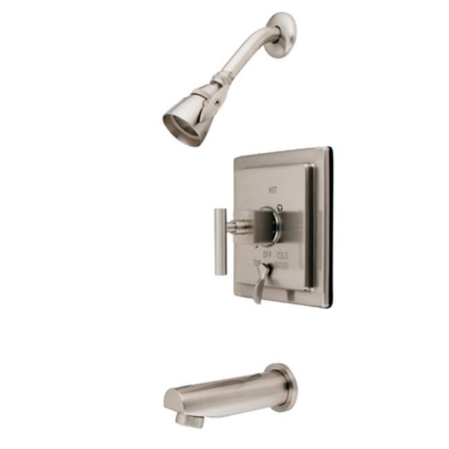 Kingston Brass Claremont Tub and Shower Trim Package with 1.8 GPM