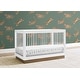 preview thumbnail 7 of 9, James Acrylic 4-in-1 Convertible Crib - Greenguard Gold Certified White