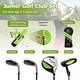 preview thumbnail 23 of 21, Junior Complete Golf Club Set Right Hand with Rain Hood for Kids - 8.5" x 5.5"