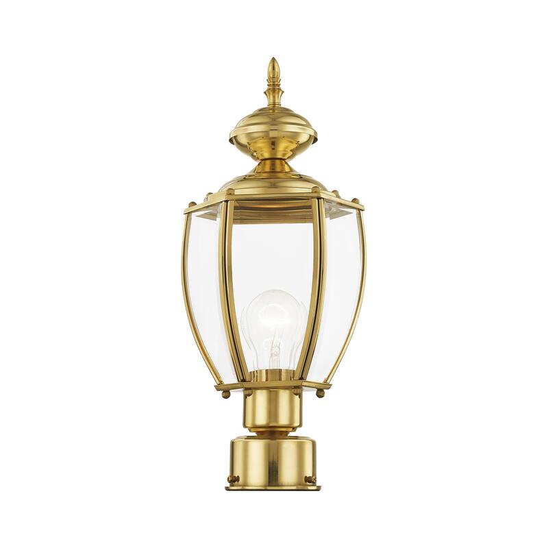 Livex Lighting Outdoor Basics Single Light 15-3/4" High Outdoor Post