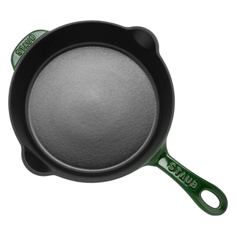 STAUB Cast Iron 8.5-inch Traditional Deep Skillet