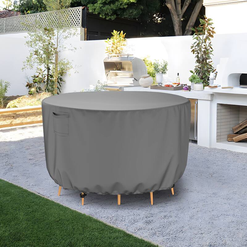 Round Patio Table Cover Outdoor Furniture Cover