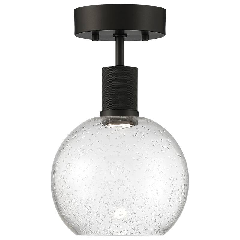 Port Nine Burgundy LED Semi-Flush Light - Dedicated LED