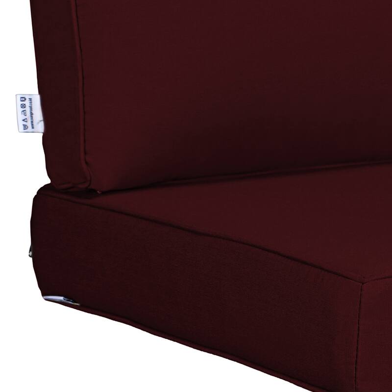 Outdoor Waterproof Rectangle Deep Seat Chair Cushion