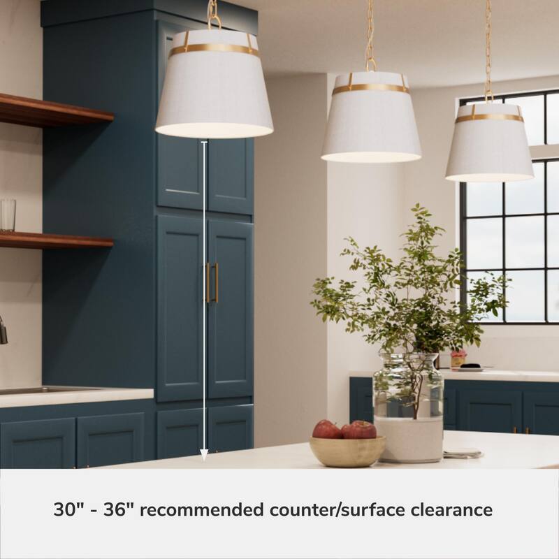 Hunter Ada Lee Alturas Gold 1 Light Pendant