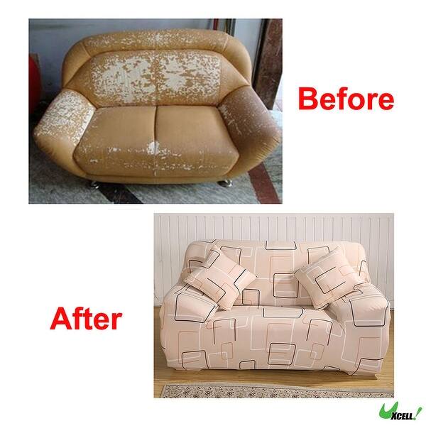Shop Stretch Sofa Covers Chair Cover Couch Sofa Slipcover For 1 2