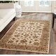 preview thumbnail 1 of 8, SAFAVIEH Handmade Stratford Vidija Traditional Oriental Wool Rug 4' x 6' - Ivory/Dark Beige - Rectangle