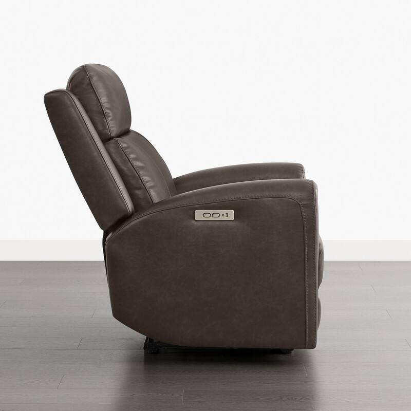 Spruce & Spring Power Recliner Chair Wall Hugger with USB & Type-C Charge