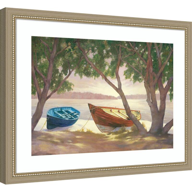 Lakeside No. 1 by Graham Reynolds Wood Framed Wall Art Print