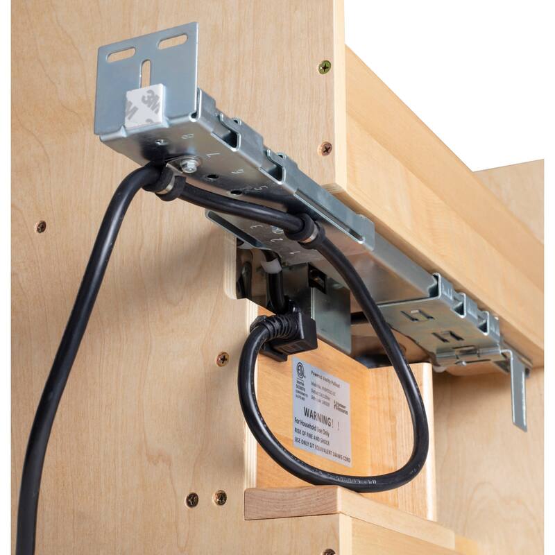 Hardware Resources PVBPOF8 Powered Organizer 8" Wide Plug-In No Wiggle
