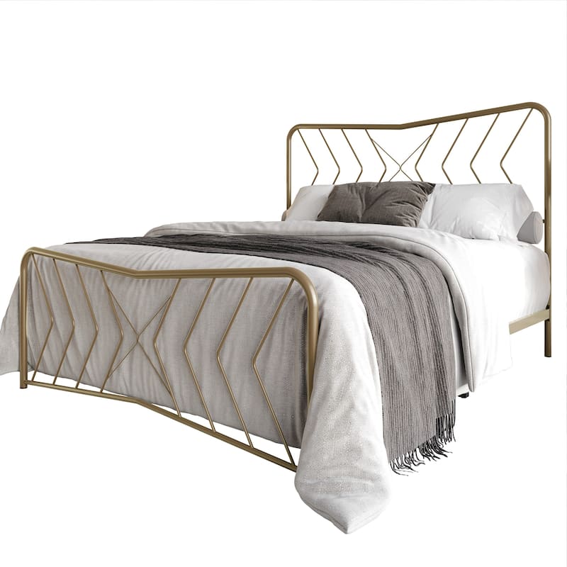 Clayfell Fargo Metal Bed