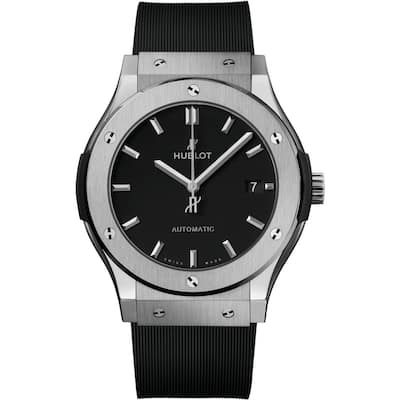 Hublot Classic Fusion Titanium 45mm Men's Watch - Black