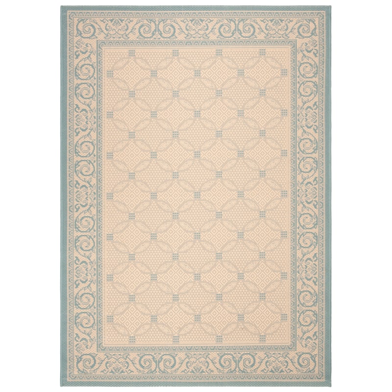SAFAVIEH Courtyard Geesje Indoor/ Outdoor Waterproof Patio Backyard Rug