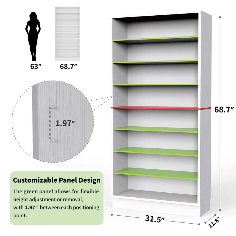 40 Pair Shoe Cabinet with Adjustable Shelves, Large Shoe Storage Rack for Closets, Mudrooms, Entryways