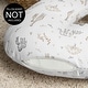 preview thumbnail 3 of 4, Sweet Jojo Designs Jungle Safari Animal Boy Girl Gender Neutral Nursing Breastfeeding Pillow Cover Pillow Not Included- Elephant