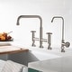 preview thumbnail 103 of 165, Kraus Urbix Industrial Solid Brass Kitchen Faucet