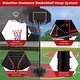 preview thumbnail 7 of 8, Costway 5.5-7.5FT Adjustable Portable Basketball Goal System with - See Details