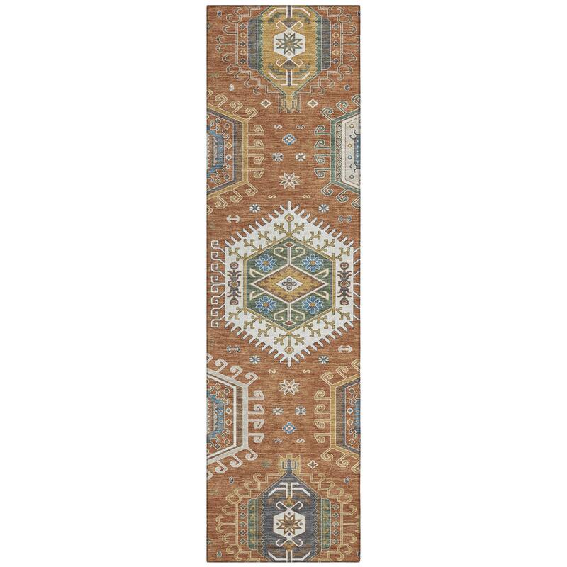 Machine Washable Indoor/ Outdoor Global Akron Chantille Rug