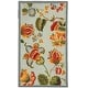 preview thumbnail 52 of 124, SAFAVIEH Handmade Chelsea Nataly French Country Floral Wool Rug