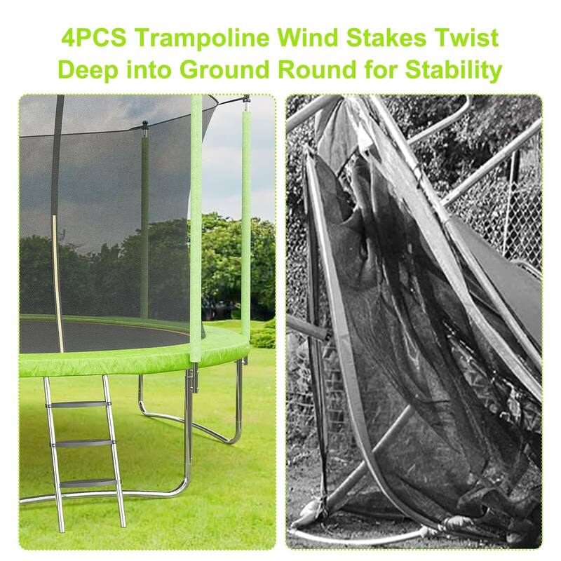 10FT 12FT 14FT 16FT Trampolines for Kids & Adults